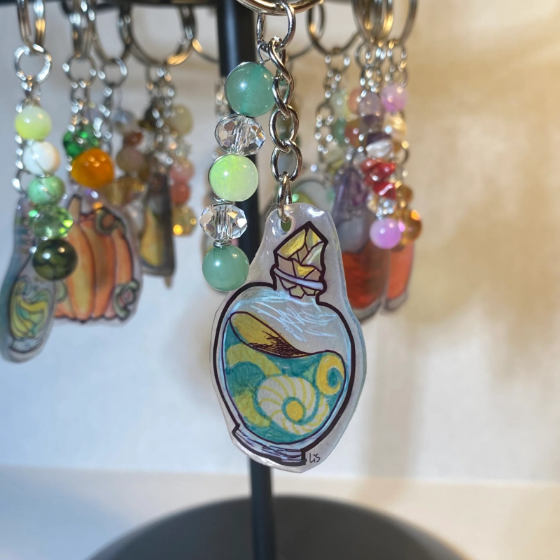 Moonlight Potion Keychain