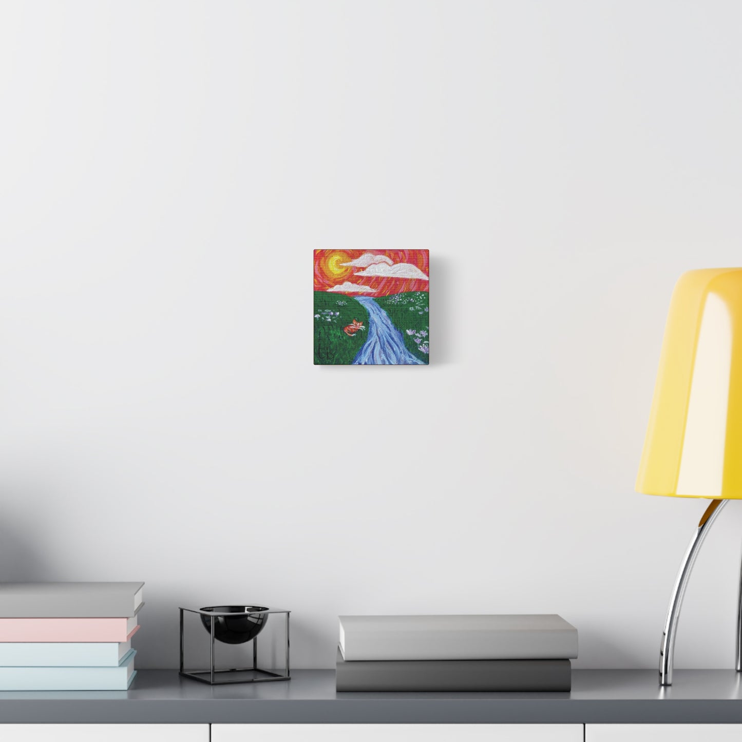 Spring Stream Canvas Print