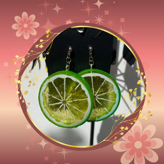 Summer Lime Earrings