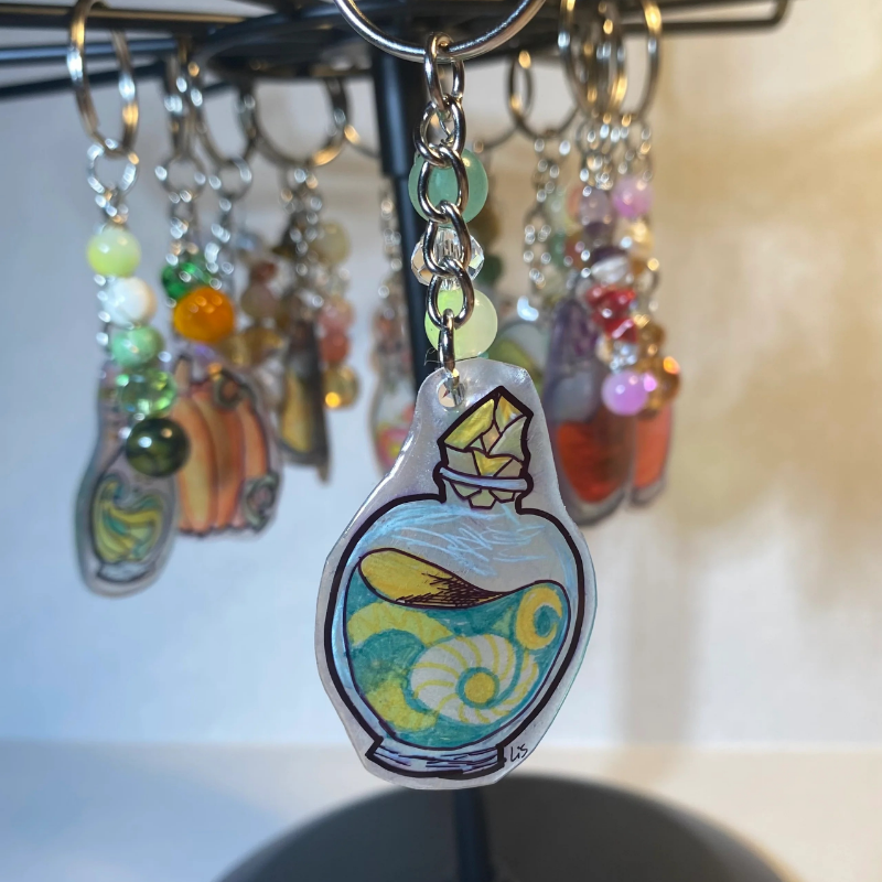 Moonlight Potion Keychain