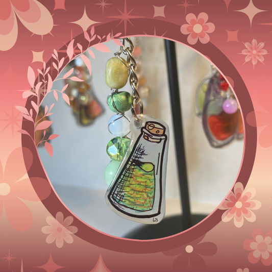 Sprite Potion Keychain