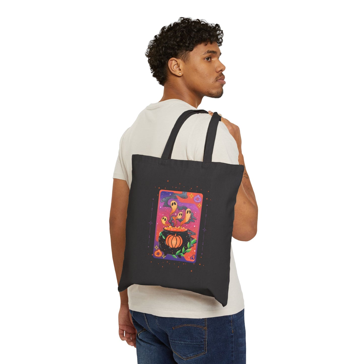 Cauldron Card Tote Bag