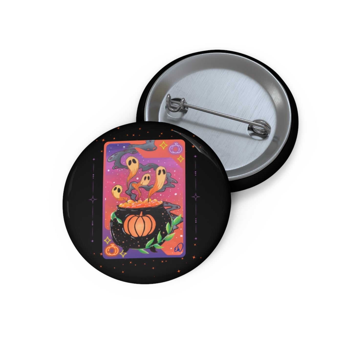 Cauldron Card Pin