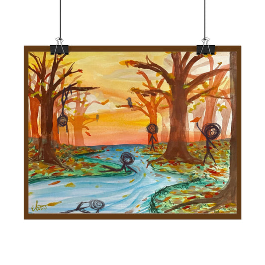 Curious Creatures Poster Print