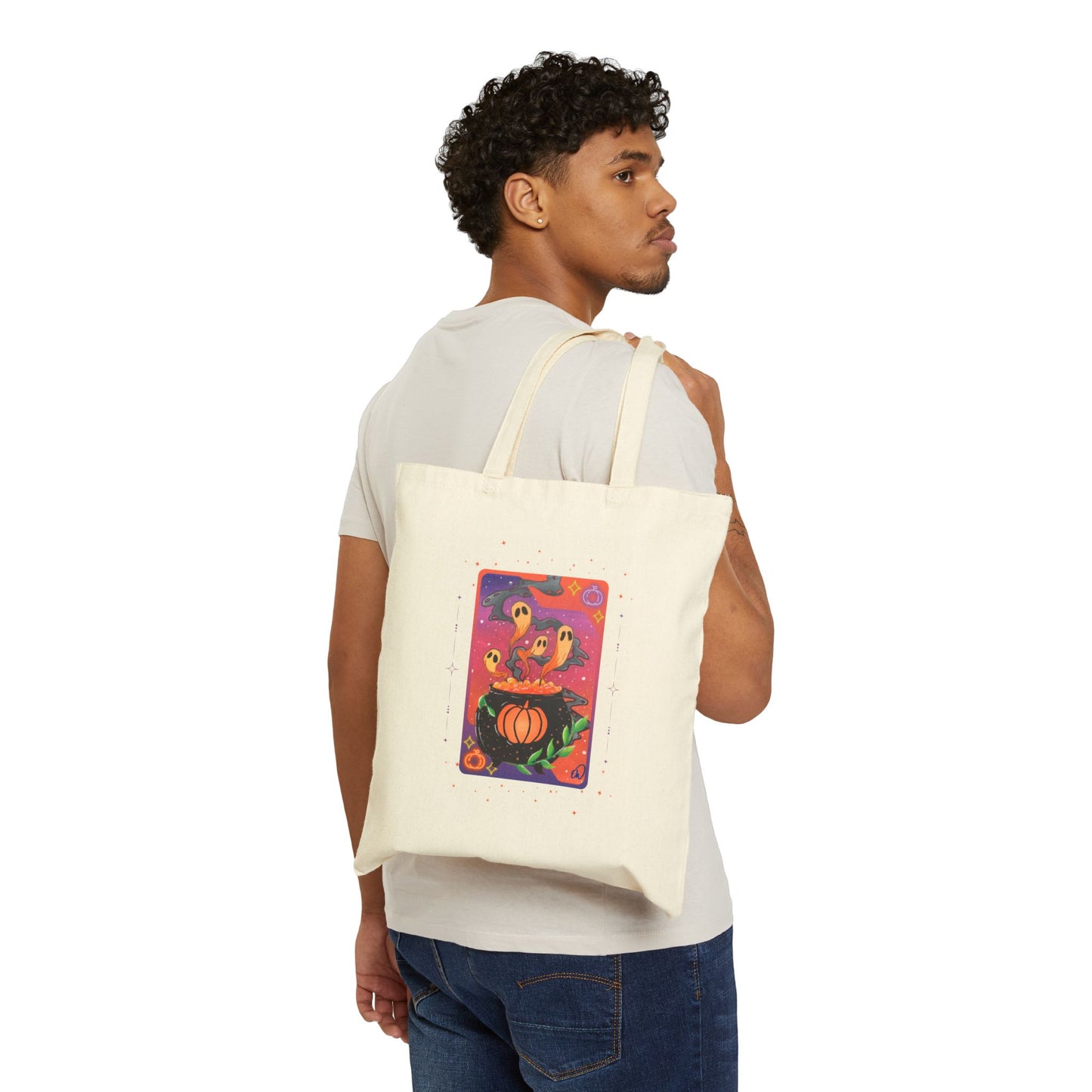 Cauldron Card Tote Bag