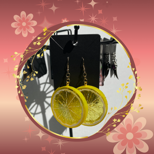 Summer Lemon Earrings