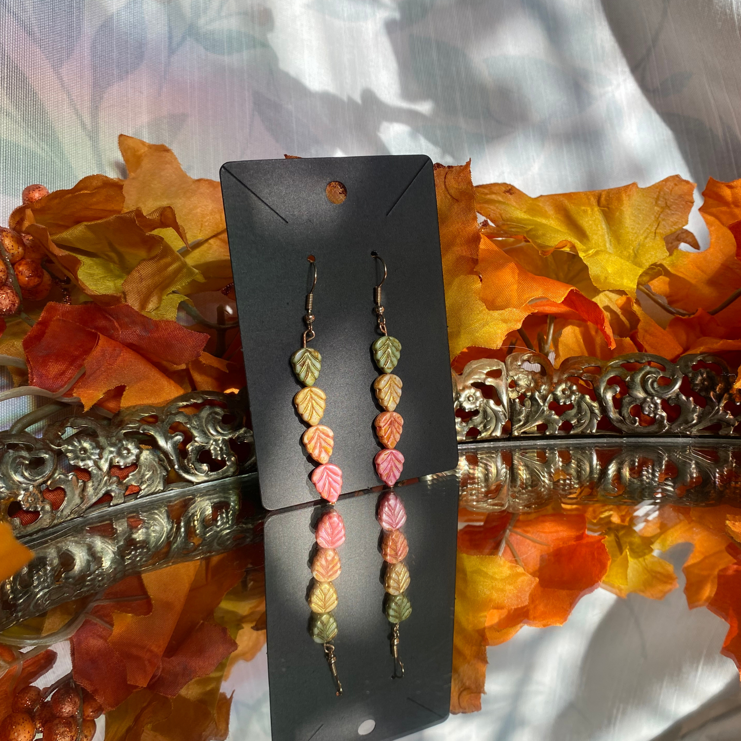 Leaf Senescence Earrings