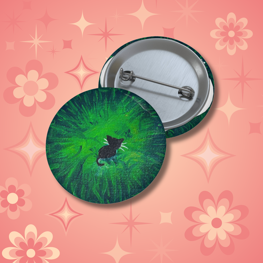 Greener Grass Pin Button