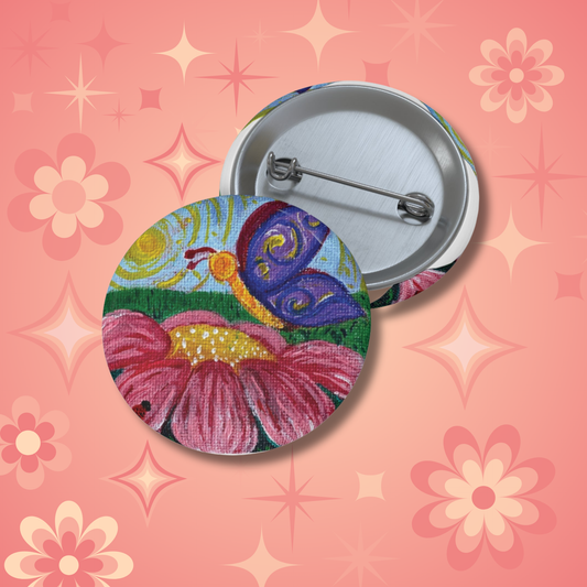 Full Bloom Button